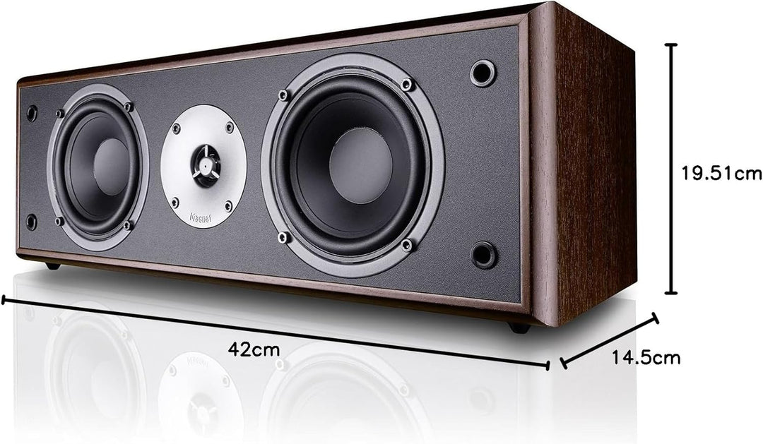 Magnat Monitor Supreme 252 I Centerlautsprecher mit hoher Klangqualität I Passiv-Lautsprecherbox für