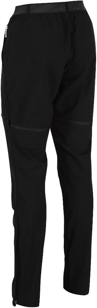 Regatta Mountain Zip Off Pant/Wanderhose Damen in Kurzgösse 38 Kurz Schwarz, 38 Kurz Schwarz