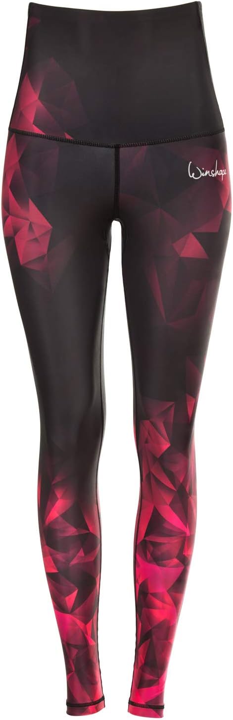 WINSHAPE Damen Functional Power Shape Tights Leggings HWL102-RUBIN-XL Rubin XL, HWL102-RUBIN-XL Rubi