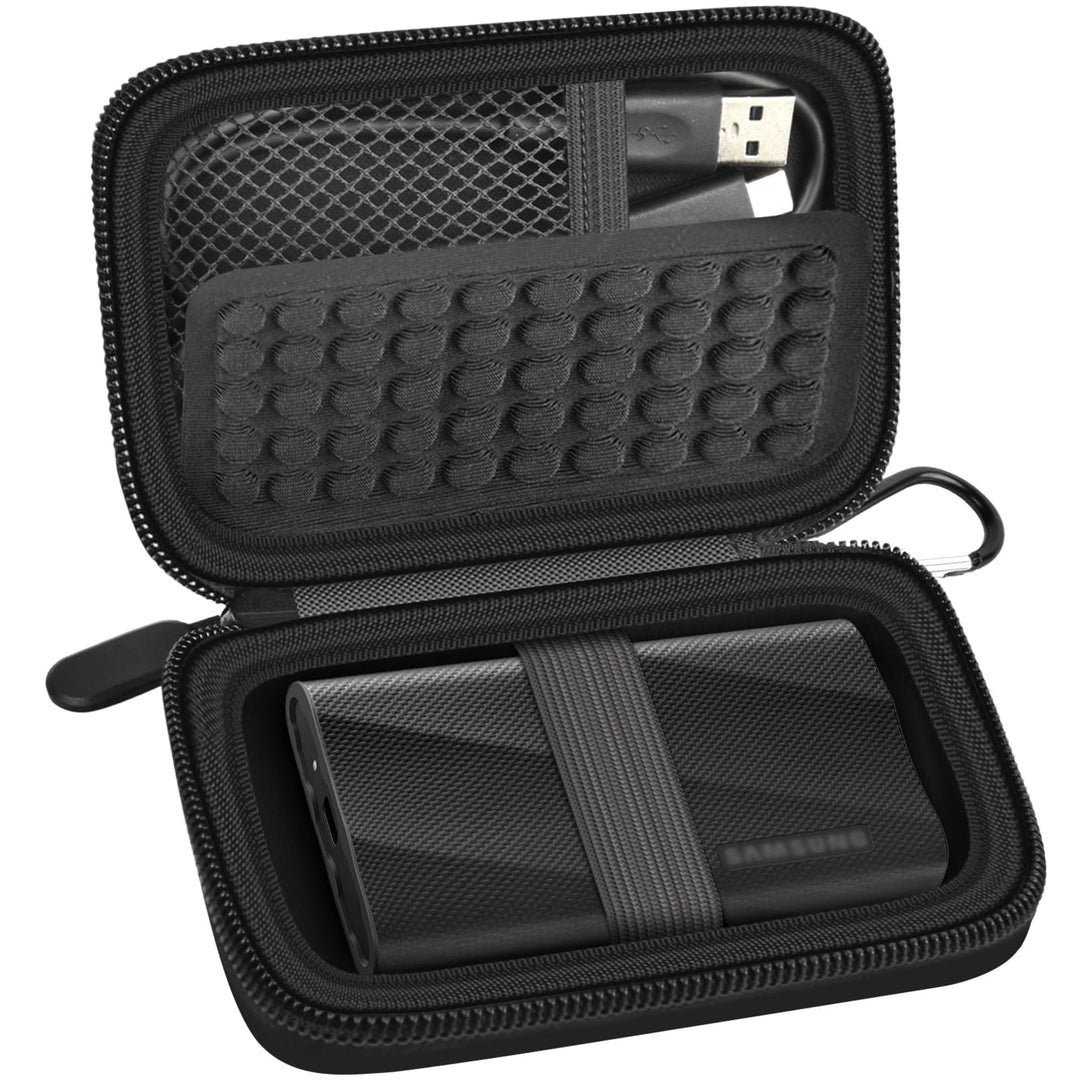 Schutzhülle kompatibel mit Samsung T9 / T7 / T7 Shield Portable SSD 1 TB 2 TB 4 TB externe Festplatt