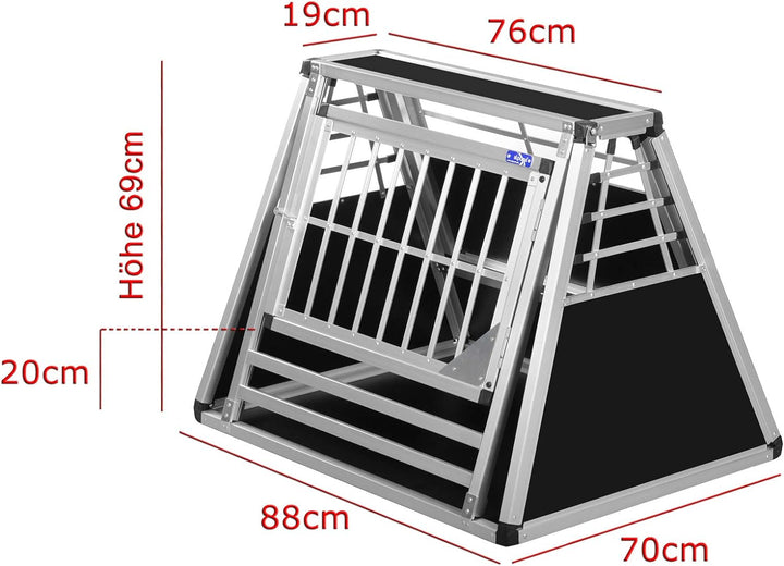 Alpuna Transportbox N17 > 70x88x69cm f. Golf 3 4 5 6 7 Notausstieg