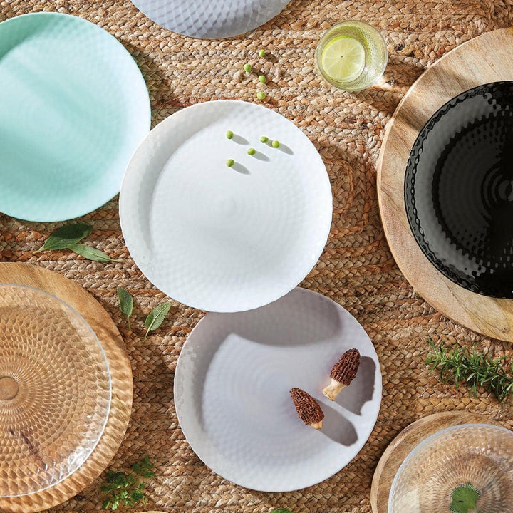 Luminarc Pampille Weiss Opal Geschirr 18 Stück - 6 Personen Weiss