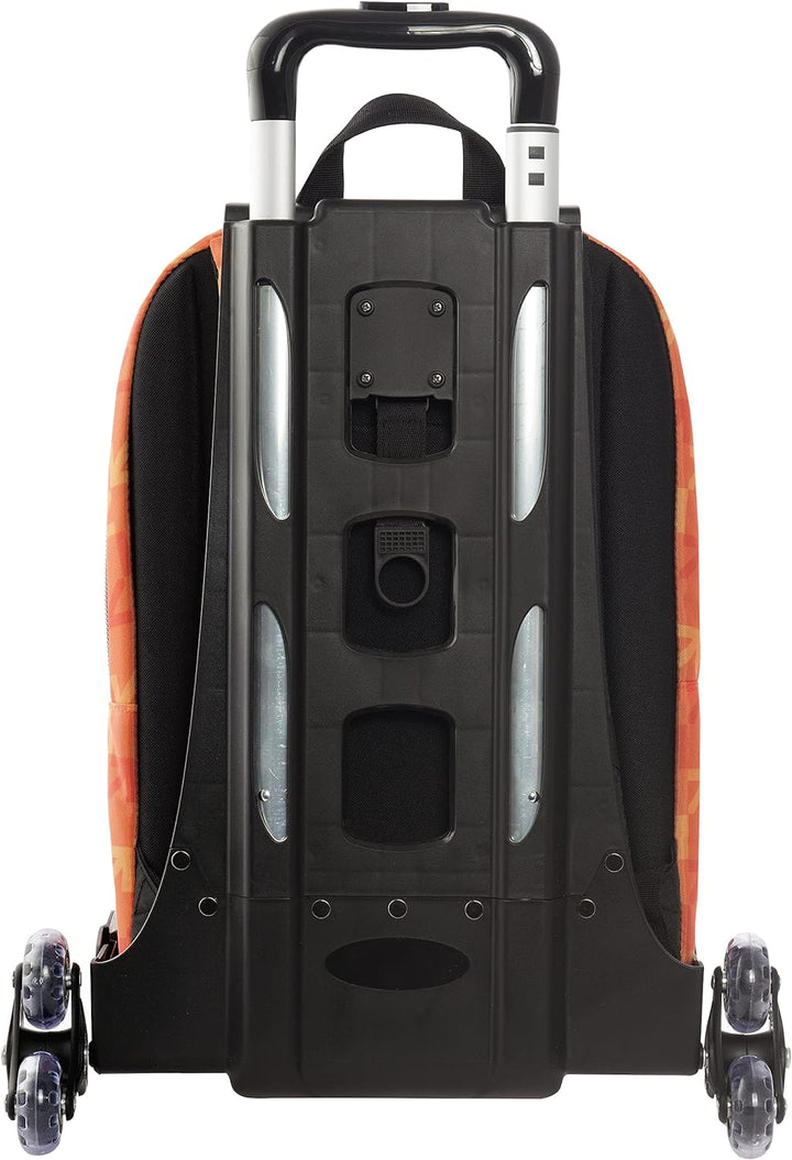 LYON GAMER Neuer Abnehmbarer Trolley organisierter Rucksack, schwarz orange, schwarz orange, lässig,