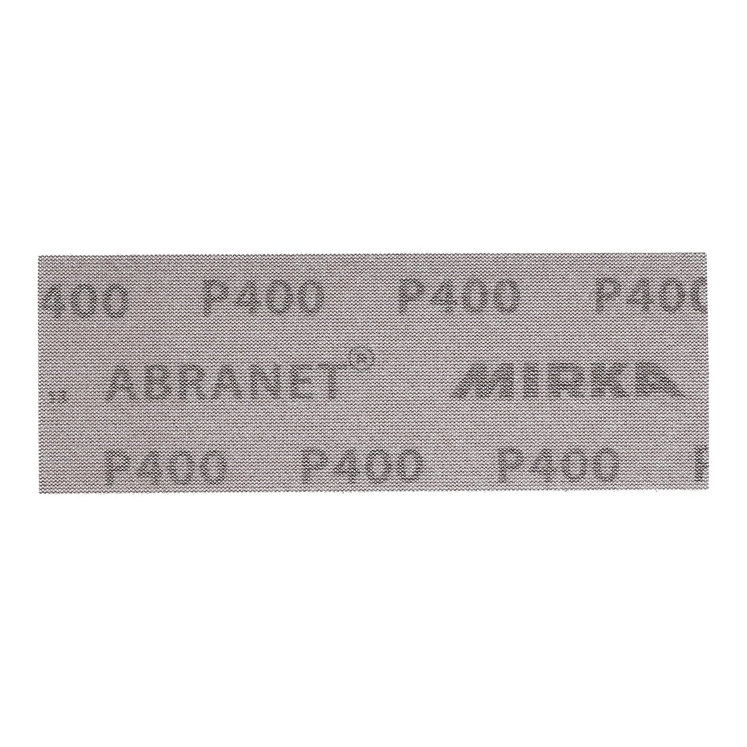 Mirka Abranet Netz-Schleifstreifen 70x198 mm Klett / Korn P400 / 50 Stk / zum Schleifen von Holz, Sp