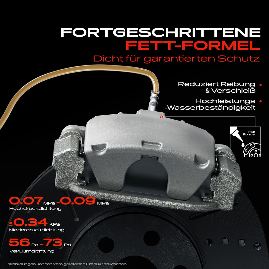 Frankberg 2x Bremssattel Bremszange Voderachse Links Rechts Kompatibel mit 5er E39 1997-2003 5er Tou