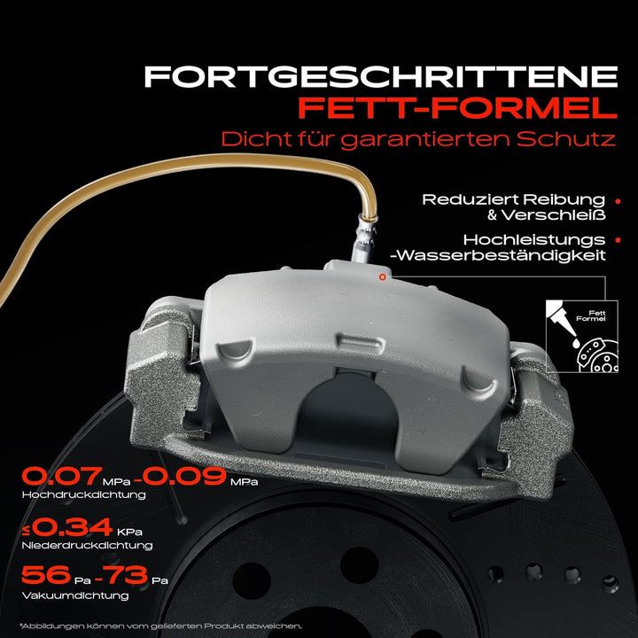 Frankberg Bremssattel Bremszange Hinten Links Kompatibel mit C-Max DM2 2007-2010 Focus II DA DP HCP
