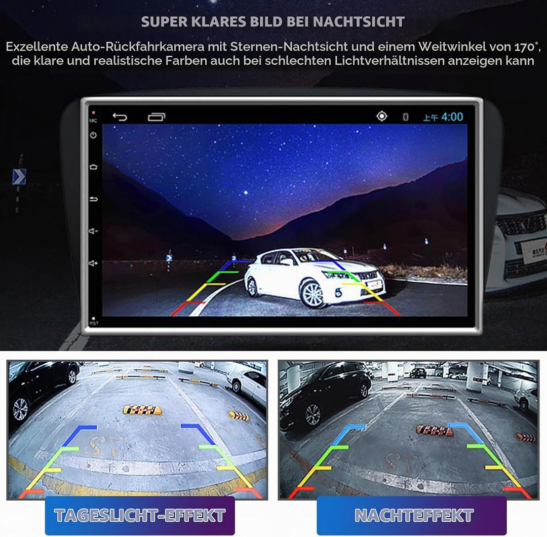 AHD 1080P Rückfahrkamera, 180° Super Weitwinkel, IP68 Wasserdicht, Universal Für Auto, SUV, Wohnmobi