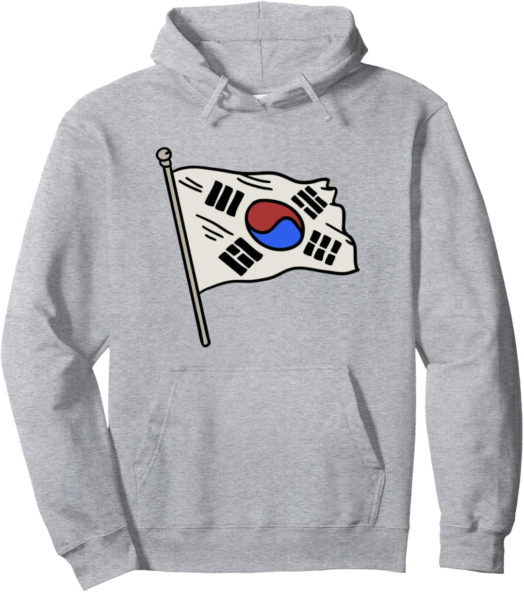 Südkorea Flagge Koreaner Wappen Asien Koreanisch Land Korea Pullover Hoodie