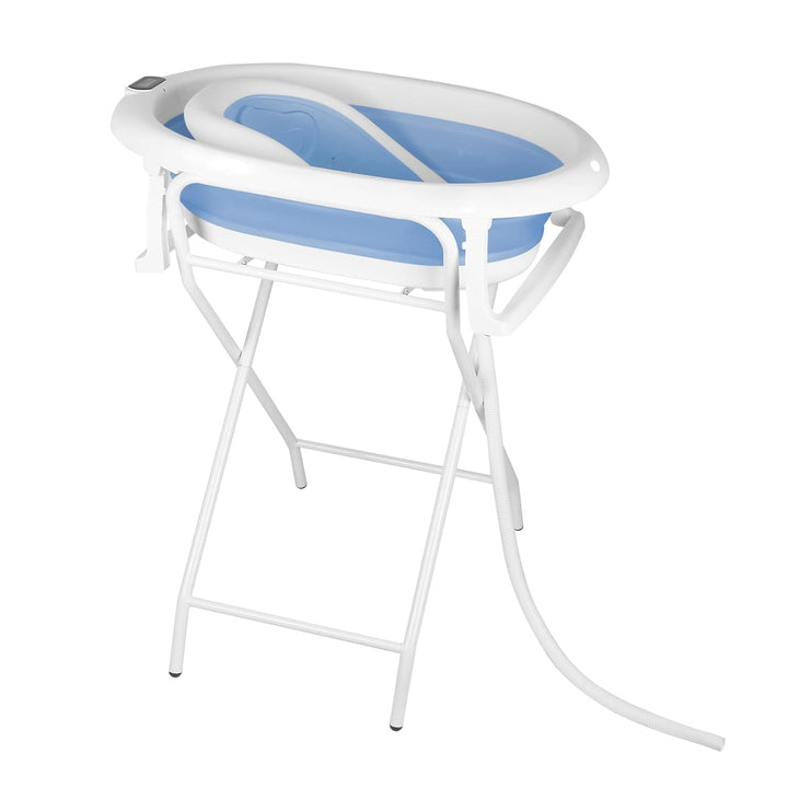 Babybadewanne mit Ständer, ergonomisches Babybad mit Ständer, Organizer für Eltern,Kinderbadewanne m