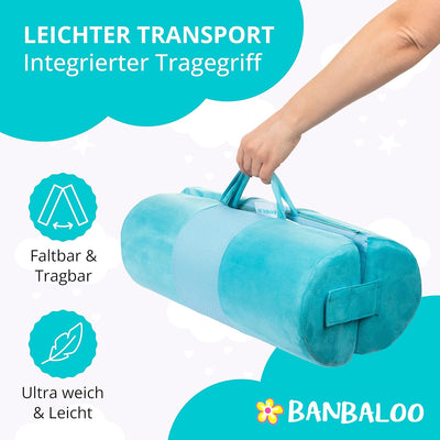BANBALOO | Bett Rausfallschutz Klappbar | Rausfallschutz Kinderbett Reise | Bettschutzgitter Für Kin