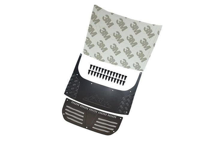 Middle Trim Panel Plate of Engine Cover for Traxxas 1:18 TRX4M Ford Bronco Crawler 97074-1 Upgrades