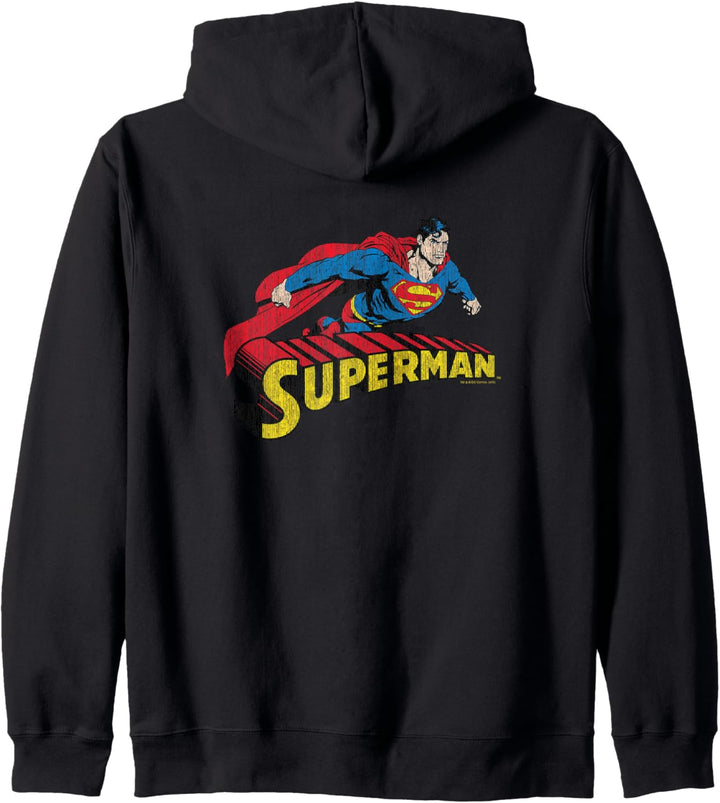 Superman Flying Over Kapuzenjacke