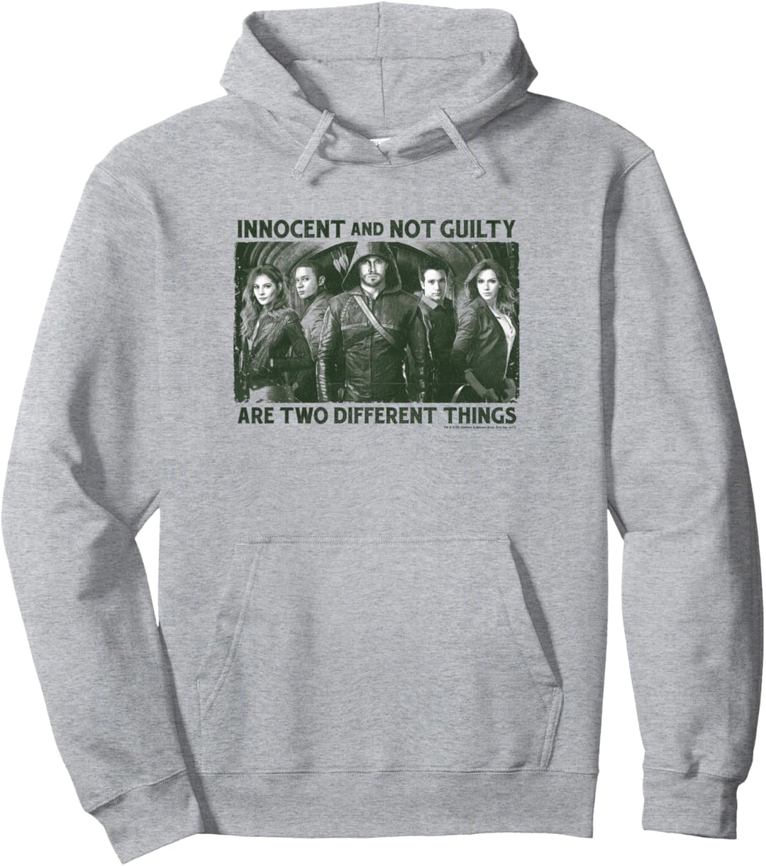 Arrow TV Series Not Guilty Pullover Hoodie