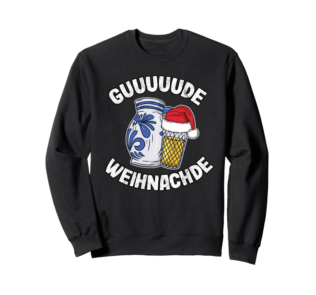 Bembel Apfelwein Weihnachten Lustig Äppler Ebbelwoi Spruch Sweatshirt