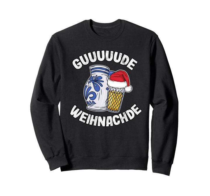 Bembel Apfelwein Weihnachten Lustig Äppler Ebbelwoi Spruch Sweatshirt