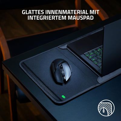 Razer Protective Sleeve V2 – Schutzhülle für Notebooks und Laptops bis zu 15,6 Zoll (39,6 cm): Ausse