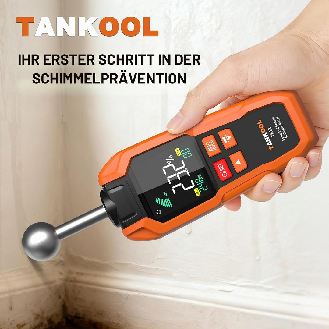 Wandfeuchtigkeitsmesser, Ein Zerstörungsfreies Feuchtigkeitsmessgerät, Geeignet Für Holz, Wände, Dec
