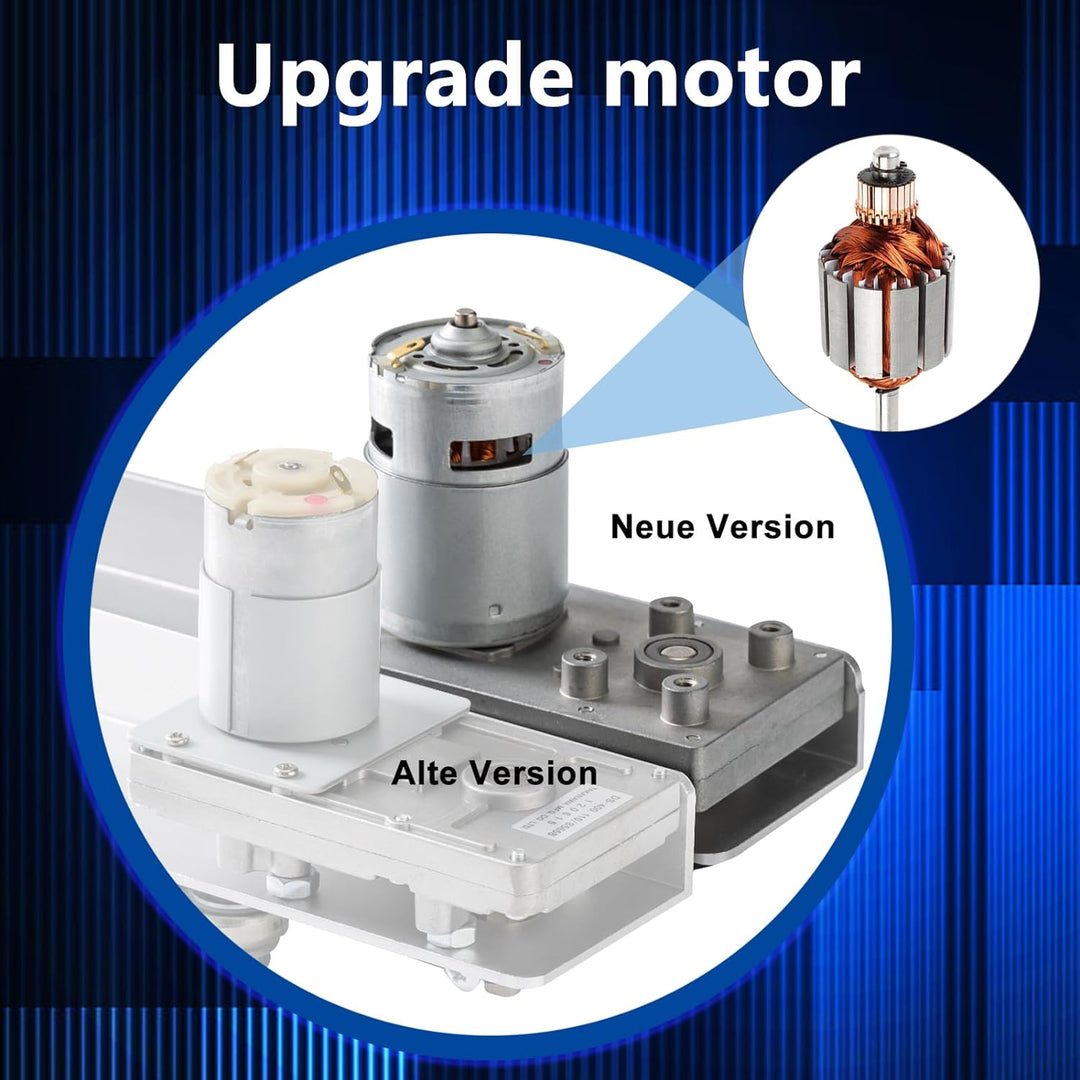 Jvnvlki Linearaktuator Hubkolbenmotor DC 24V Hub 3-15cm 160rpm Maximaler Schub 13kg,mit Steckverbind