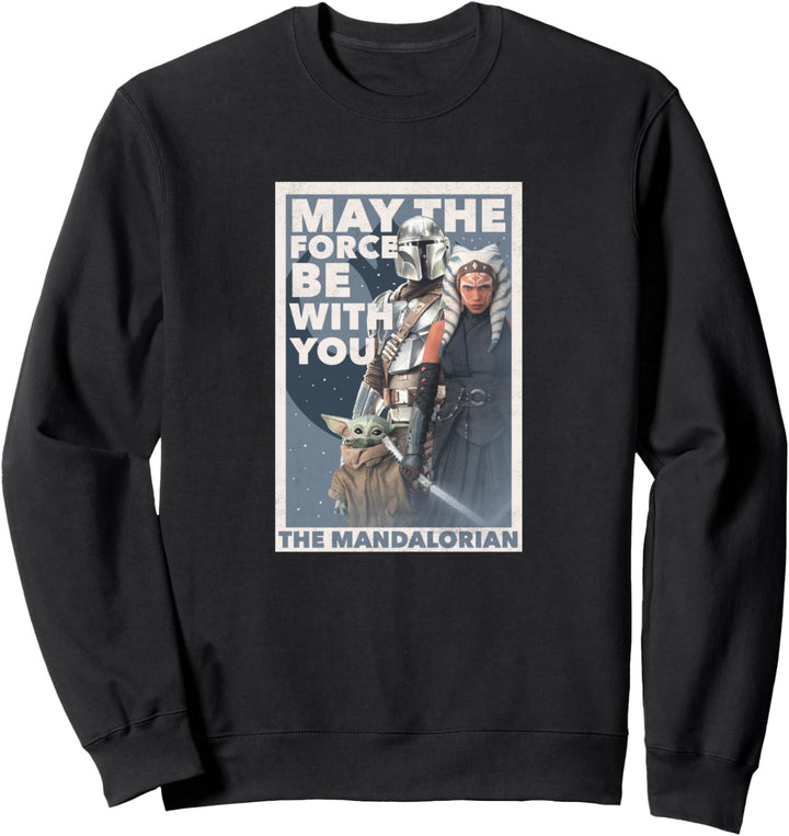 Star Wars: The Mandalorian Ahsoka May The Force Poster R13 Sweatshirt