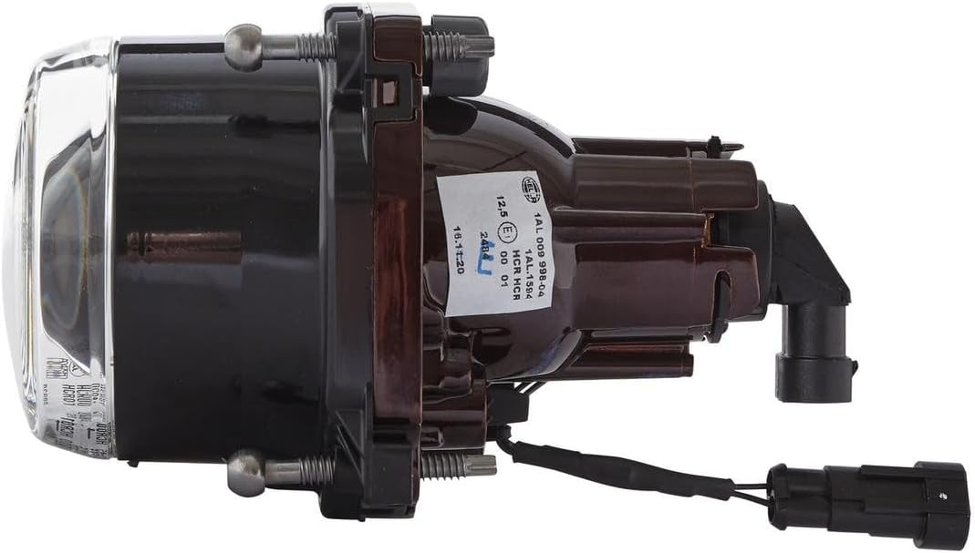 HELLA - Halogen/DE-Hauptscheinwerfer - 90mm Performance - 12V - rund - Referenzzahl: 12.5 - Einbau -