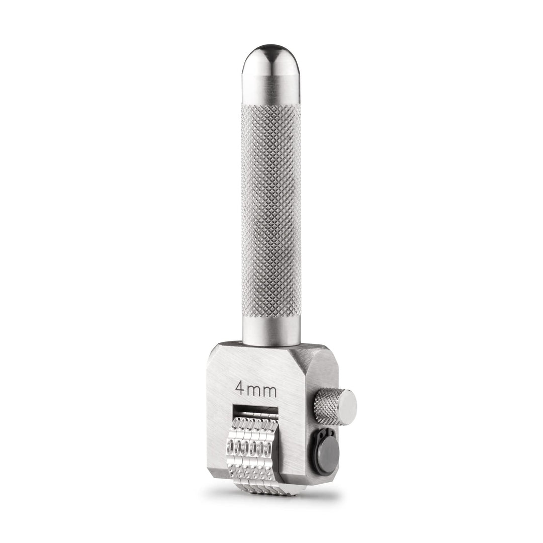 GRAVUREM-Kompaktmarker/Prägewerk/Räderstempelapparat/Schlagzahlen 0-9/6 Räder - 4mm 4 mm, 4 mm