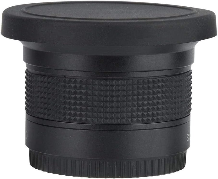 Tosuny 52mm 0.35X Weitwinkel Fisheye Objektiv mit Objektivdeckel Aufbewahrungstasche Universal für C