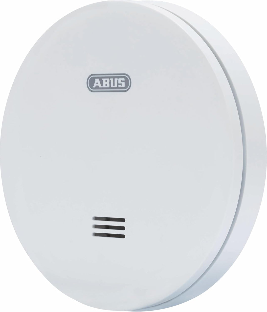 ABUS flacher Rauchmelder RWM160 - mit 10-Jahres-Batterie - Q-Label und DIN EN 14604 geprüft - Blinke