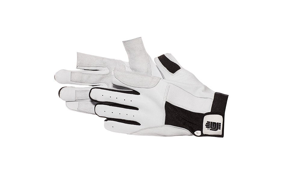 Jah S-15 Lederhandschuh 10 Paar kräftig Klettverschluss natur Gr. 7, 7