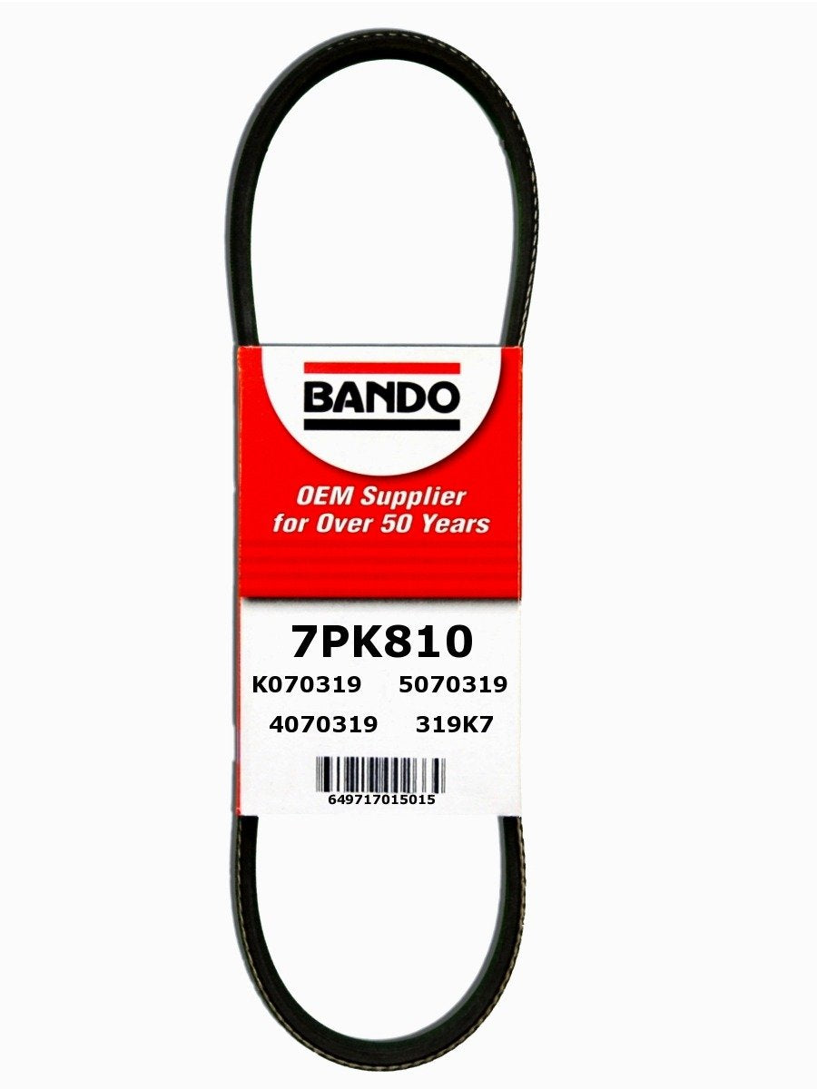 Bando USA 7PK810 Serpentinriemen in Erstausrüsterqualität, 7PK810