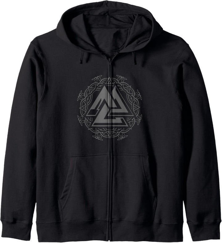 Wikinger Nordische Mythologie Krieger Geschenk - Walhalla Kapuzenjacke