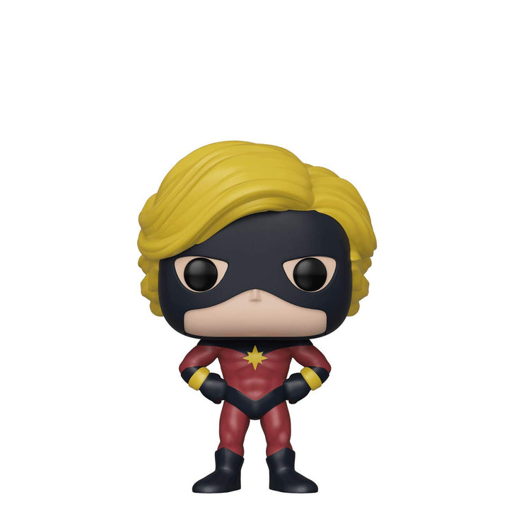 Marvel Funko 80TH - POP Vinyl Figure 526 Captain (MAR-Vell) NYCC 2019 Convention Exclusives