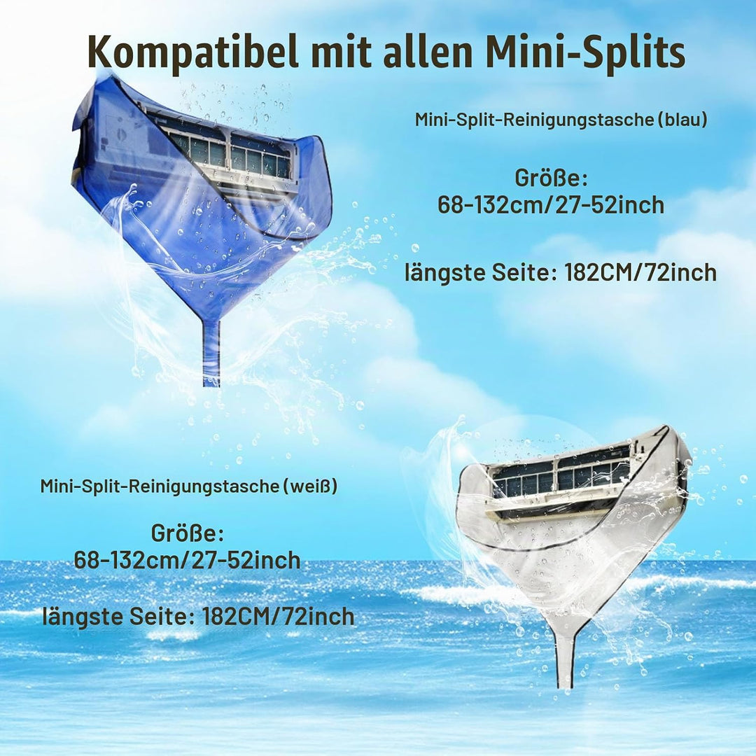 Professionelles Klimaanlage Reinigungsset &amp; Reiniger für Split-Klimaanlagen | Umfassendes Wartungsse