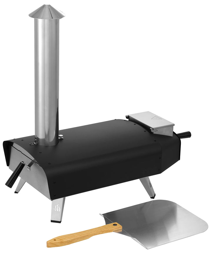 tepro Pellet Pizzaofen Danbury inkl. Pizzaschaufel ca. 60,9 x 30,4 cm, Pellet