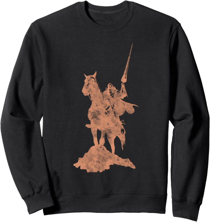 Deus Vult Ritter Tempelritter Ritter mit Lanze Ritterburg Sweatshirt