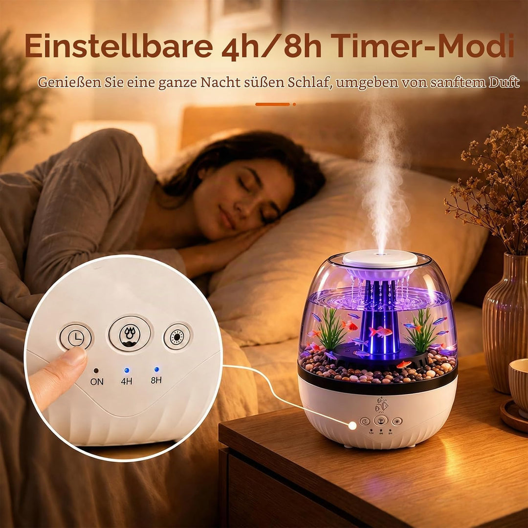 3 in 1 Aquarium Regentropfen Diffuser Luftbefeuchter