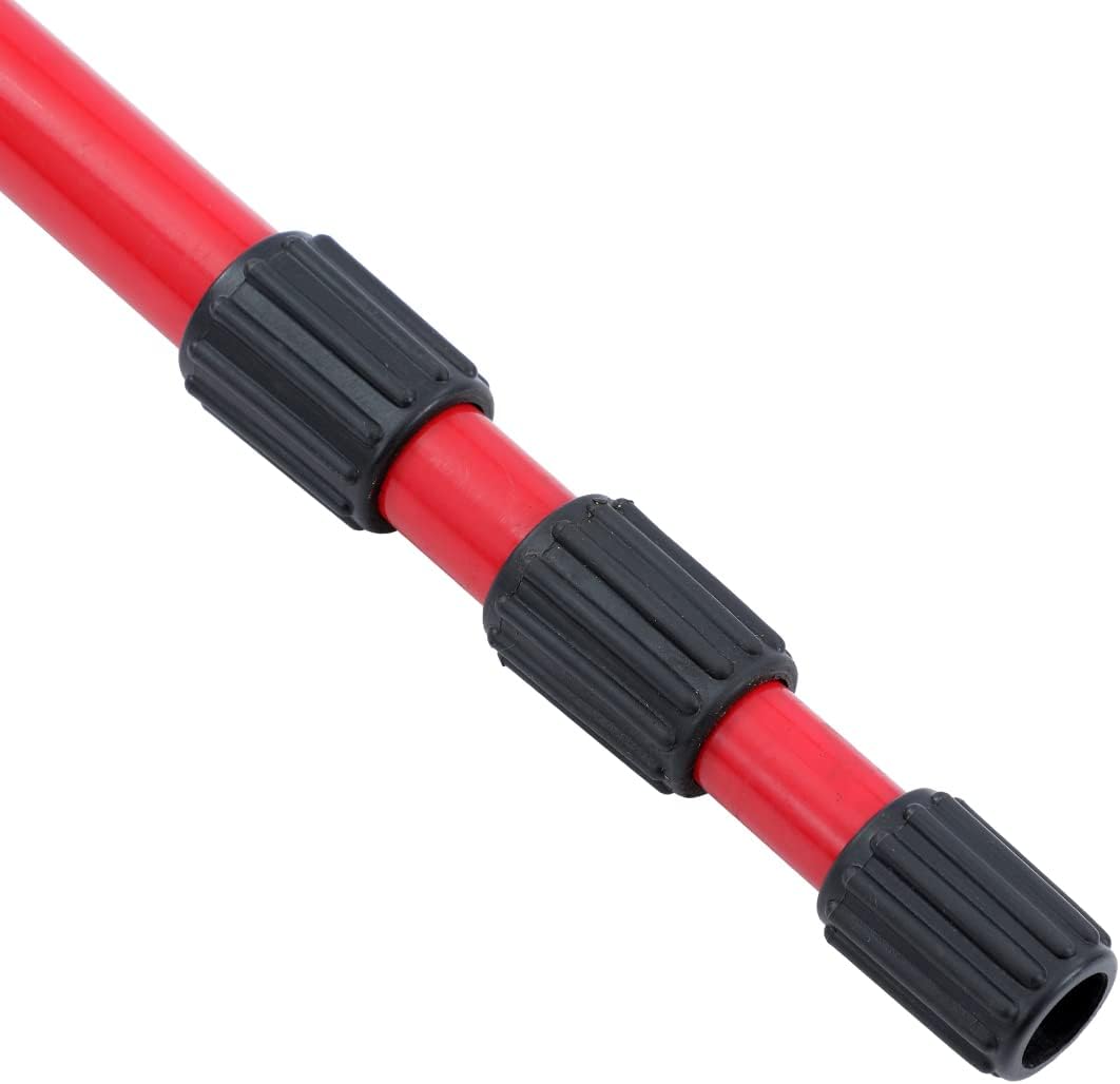 TOPWAY Laser Niveau Teleskopstange 115–300 cm Regulierbare Höhe Teleskop-Nivellierlatte ausziehbar v
