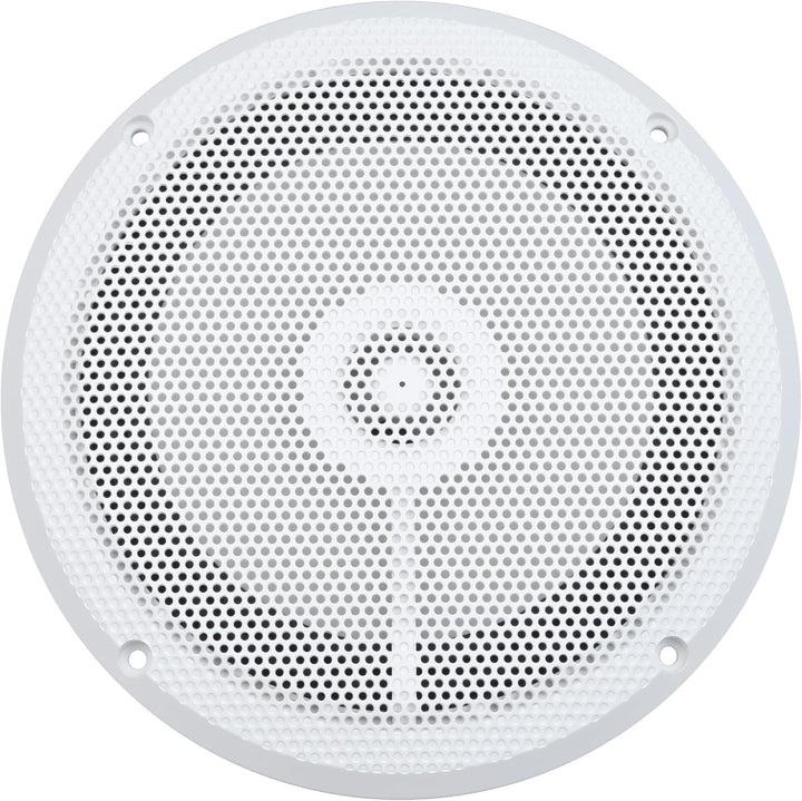 ESX VMS-62W - weisser 16,5 cm 2-Wege-Koax für Marine/Outdoor/Caravan | extrem flach - Einbautiefe 2,