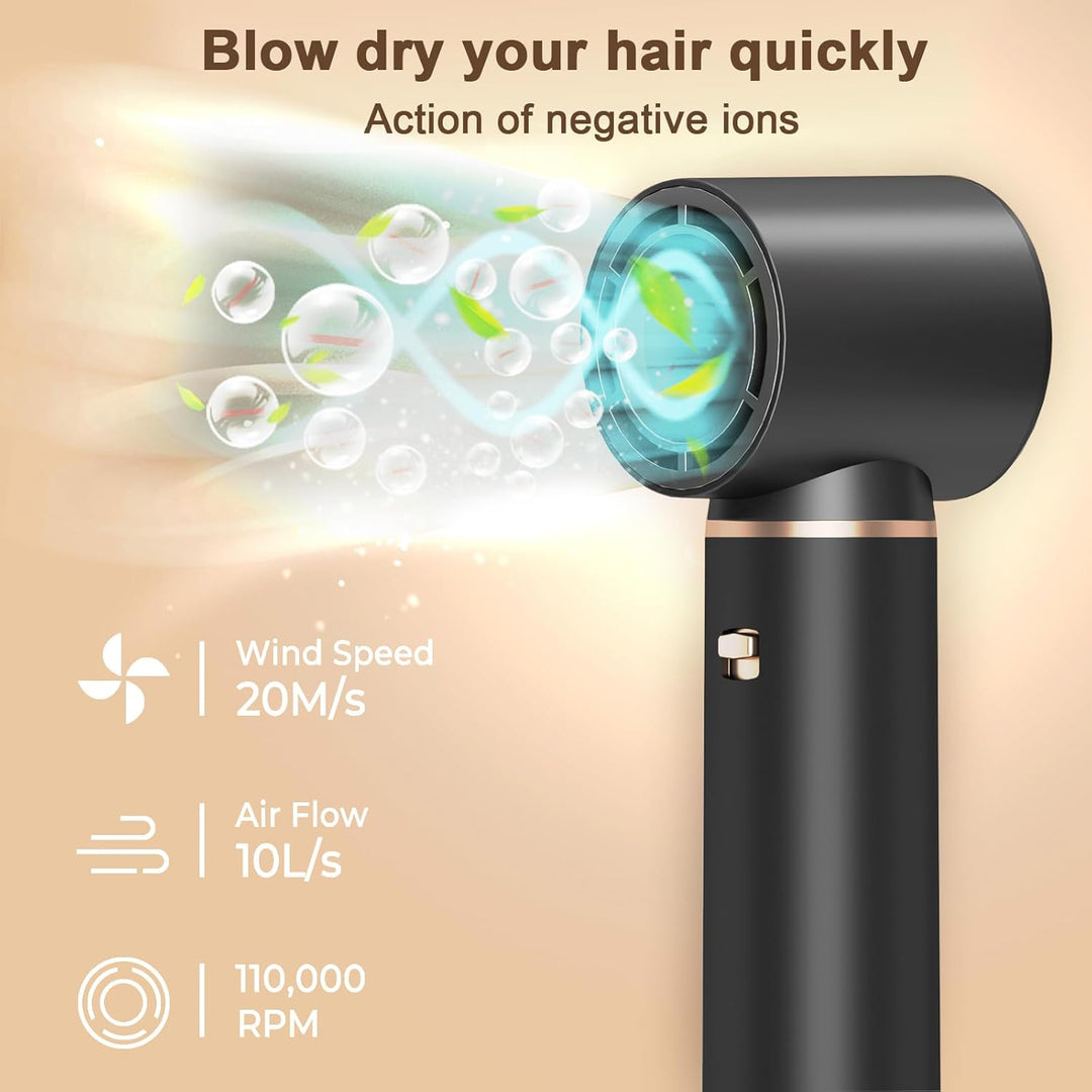 5 in 1 Hair Dryer Brush Hot Air Curling Brush Negative Ion Air Styler，Multi Function Blow Dryer Brus