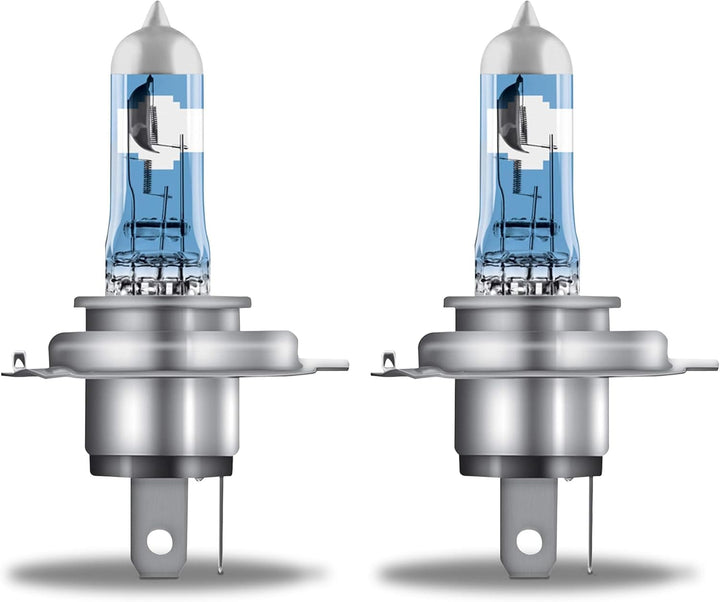 OSRAM NIGHT BREAKER LASER H4, +150% mehr Helligkeit, Halogen-Scheinwerferlampe, 64193NL-HCB, 12V PKW