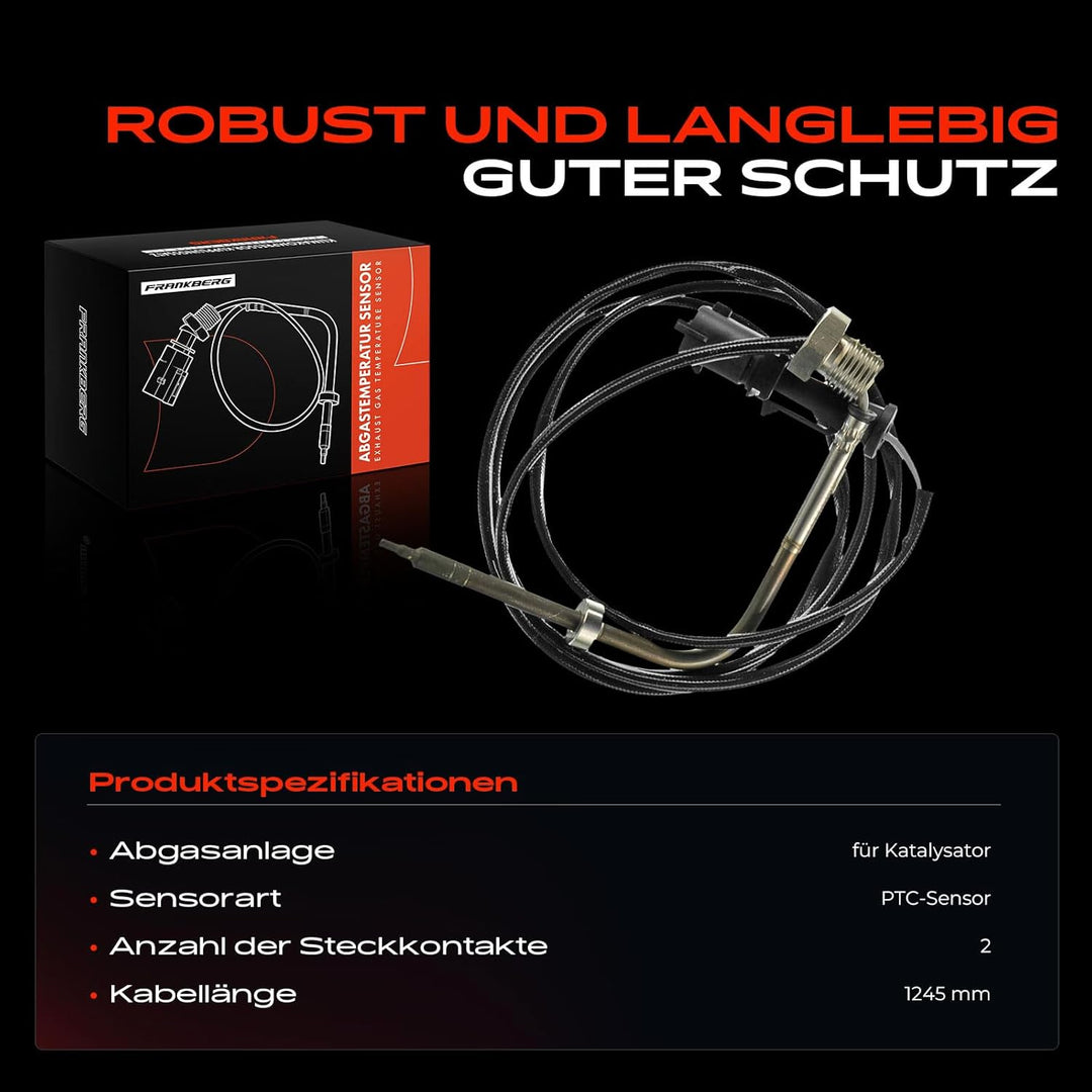 Abgastemperatursensor für Doblo 119 223 Strada 178E 1.3L Delta III 844 1.9L 2004-2014 51807903