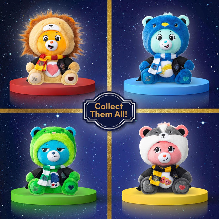 Care Bears x Harry Potter Slytherin Grumpy Bear 30cm Hoodie-Plüsch – Premium Hogwarts-Haus-Sammlerst