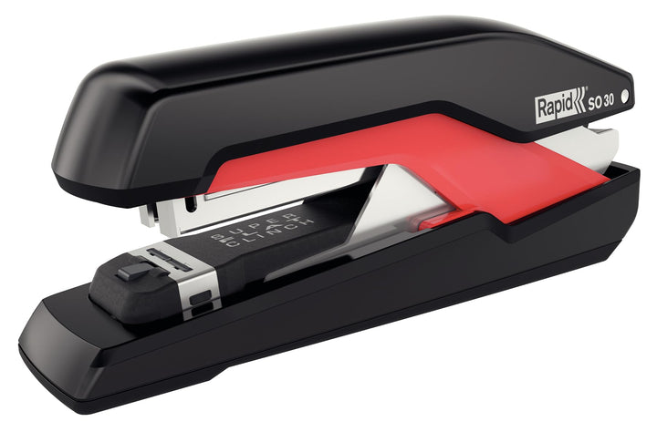 Rapid 5000547 Tacker Super Flachheftgerät (30 Blatt, Mühelos, Omnipress, Hochwertiges Ergonomisches