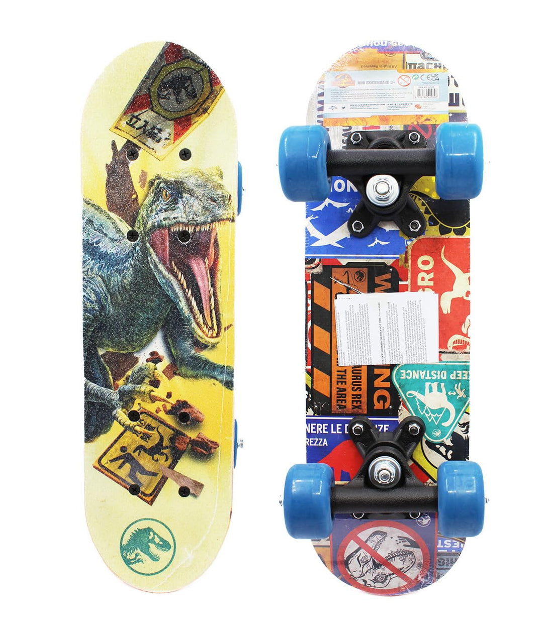 Joy Toy - Jurassic World Dominion Mini Skateboard aus Holz 43x12x8 cm, gross