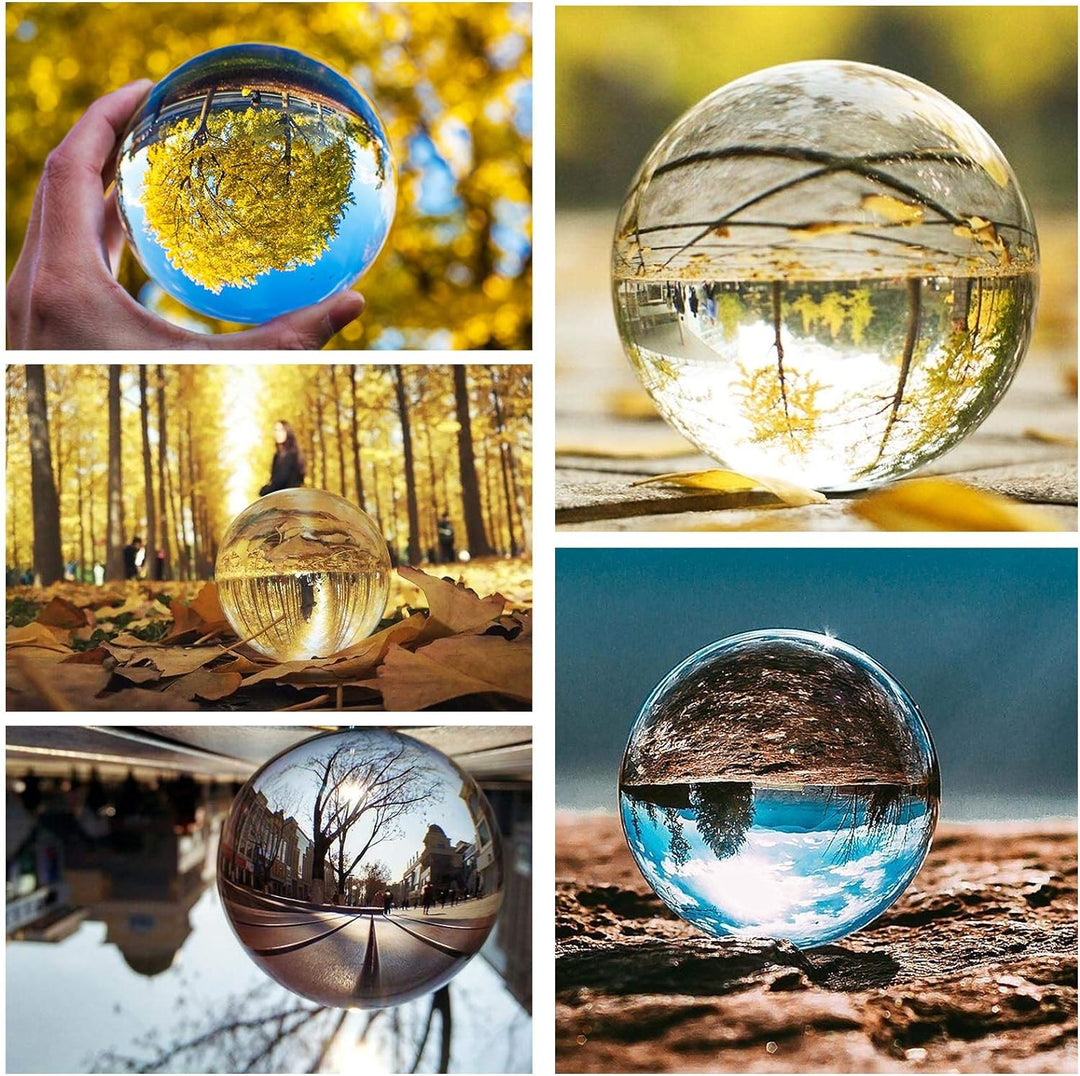 100mm Glaskugel Kristallkugel Wahrsagerkugel Seherkugel Fengshui Dekokugel Kugel