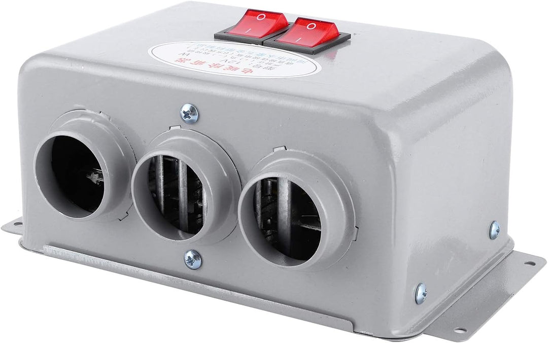 12V Autoheizung Autoheizlüfter 3-Loch 600W-800W Winter Schnelles Heizen Wärmer Frostentfernung Geräu