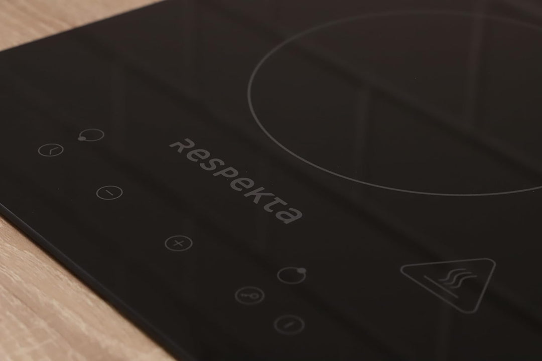respekta Kochfeld autark Glaskeramik Einbau Kochplatte Touch 2 Platten rahmenlos Single Generation 2