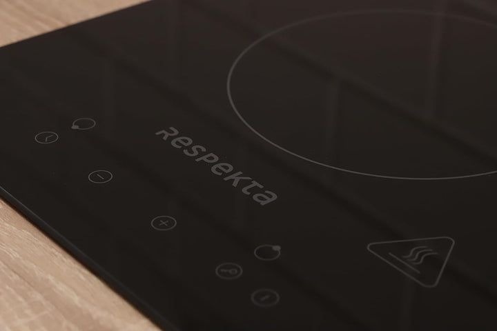 respekta Kochfeld autark Glaskeramik Einbau Kochplatte Touch 2 Platten rahmenlos Single Generation 2