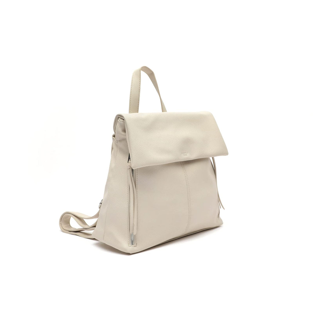 Freizeitrucksack für Damen - Eleganter Alltags-Rucksacktasche, Liba Beige