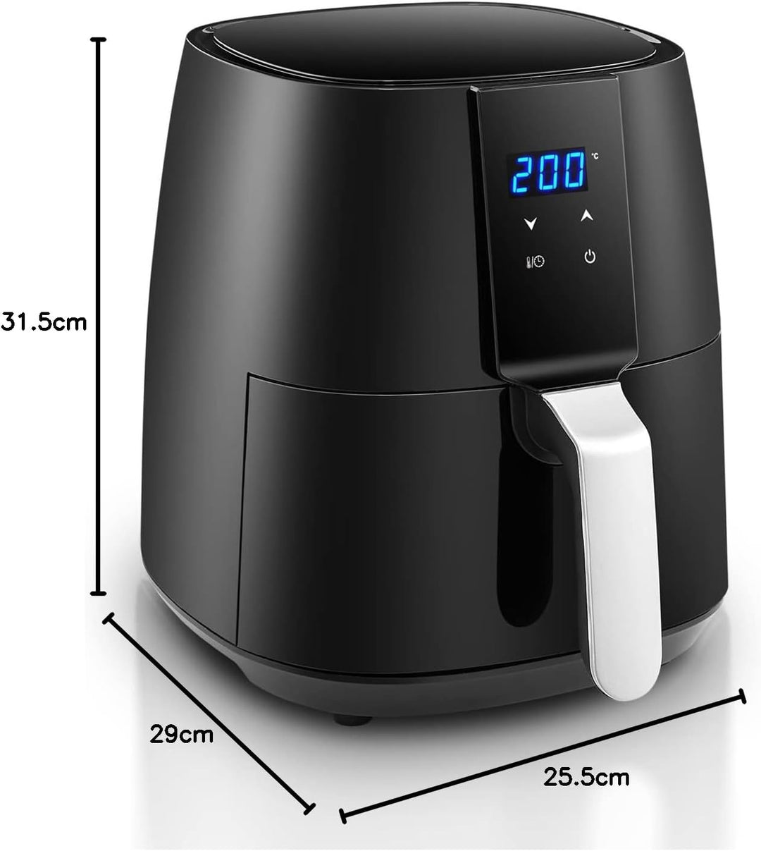 TUKAILAi Heissluftfritteusen zu Hause (3.8L-Digital), 3.8L-Digital
