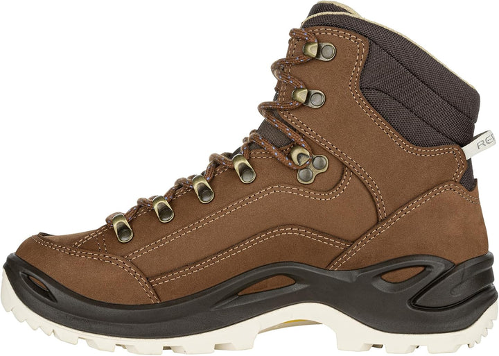 LOWA Renegade GTX MID Unisex Wanderstiefel Outdoor Goretex 37 EU Braun, 37 EU Braun